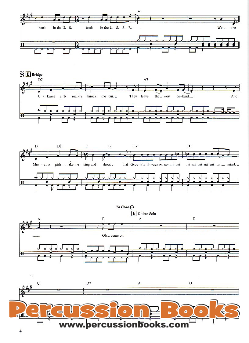 Fast Track Drums 2 Songbook 1 Sample 1